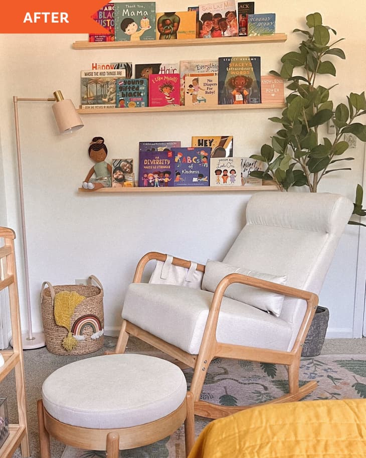 Before & After A Dusty Bedroom Transforms into a Bright, Cheery